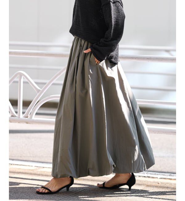 JOURNAL STANDARD relume「《追加2》ウォッシャブルバルーンイージースカート」|スカート|