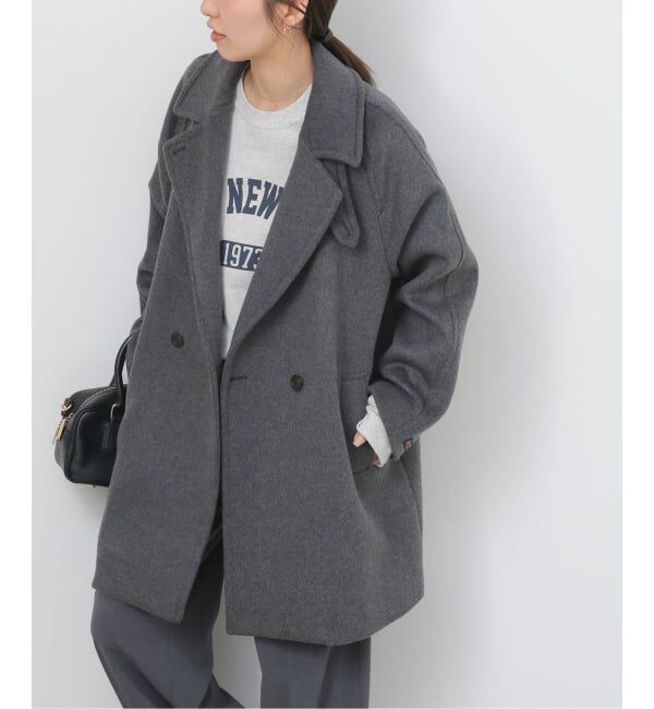 スーパーファインビーバーハーフコート（JOURNAL STANDARD relume