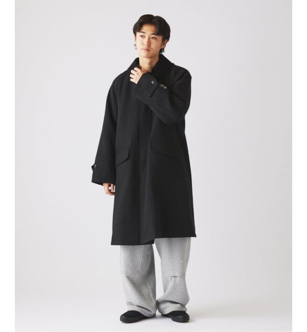 ハイランド ウール バルカラー コート（JOURNAL STANDARD relume