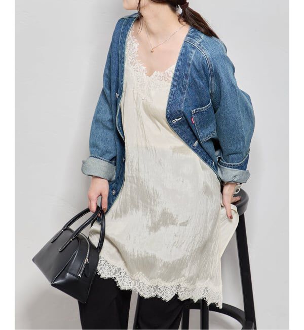 JOURNAL STANDARD「《追加2》フィブリルリヨセルキャミワンピース」|ワンピース|