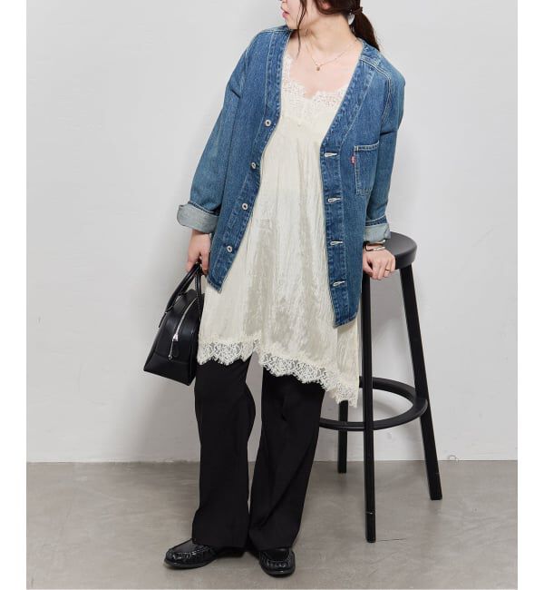 JOURNAL STANDARD「《追加2》フィブリルリヨセルキャミワンピース」|ワンピース|