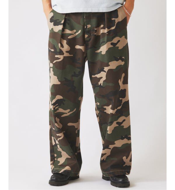 JOURNAL STANDARD relume「《予約》UNIVERSAL OVERALL / ユニバーサルオーバーオール 別注 1タック ワイドパンツ」|チノ|