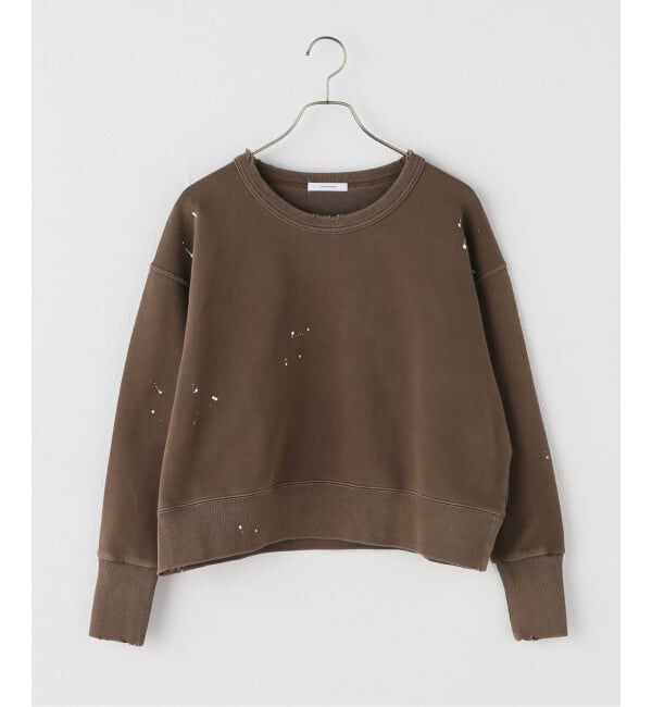 JOURNAL STANDARD「ハンドペイントダメージスウェット」|スウェット・ジャージ|ブラウン