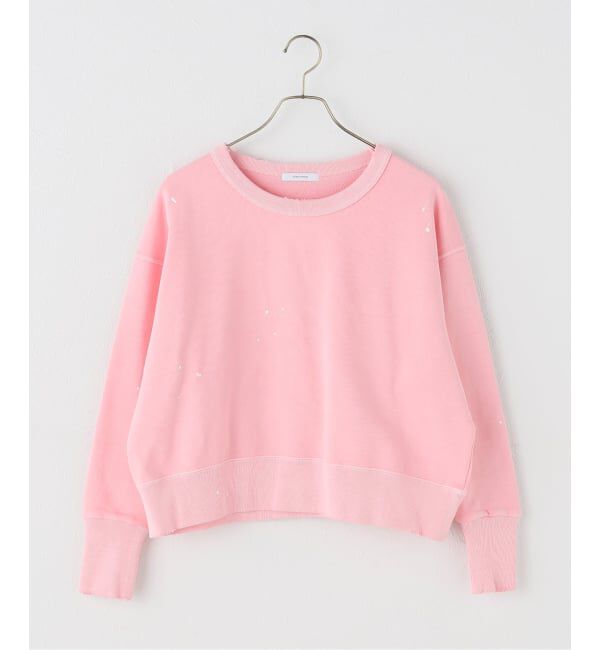 JOURNAL STANDARD「ハンドペイントダメージスウェット」|スウェット・ジャージ|ピンク
