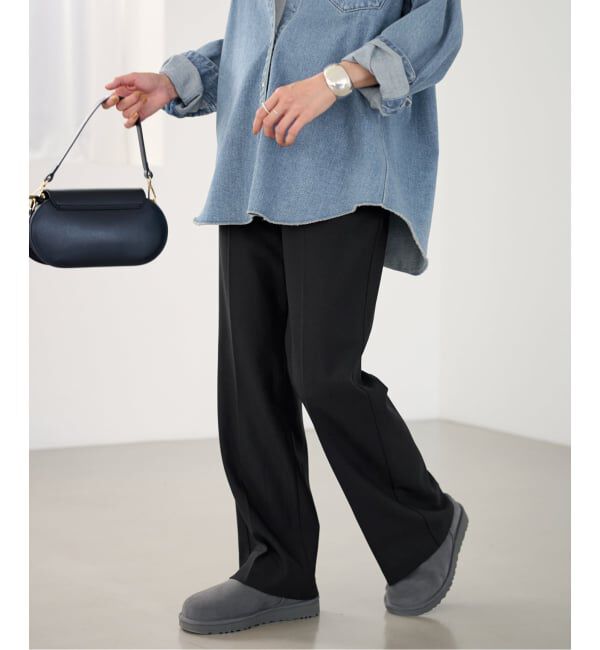 FRAMeWORK「≪WEB先行 / 追加≫裏起毛フレアパンツ」|スラックス|