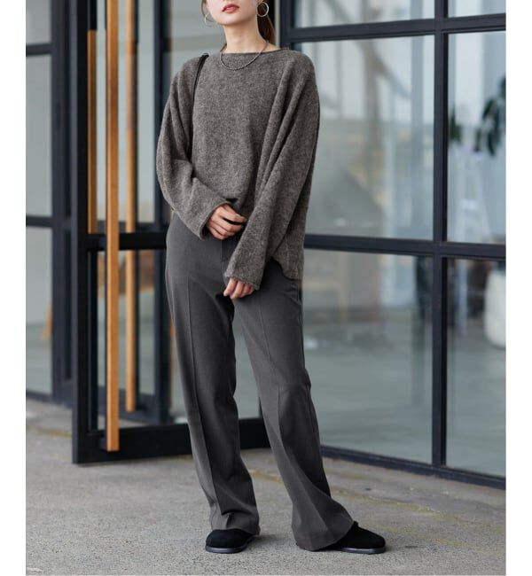 FRAMeWORK「≪WEB先行 / 追加≫裏起毛フレアパンツ」|スラックス|