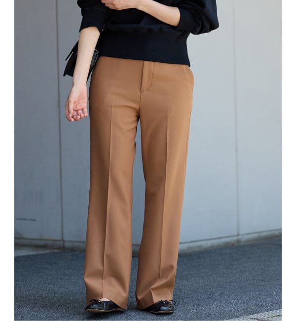 FRAMeWORK「≪WEB先行 / 追加≫裏起毛フレアパンツ」|スラックス|