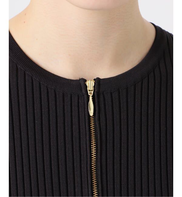 NOBLE「《予約》フロントジップドッキングワンピース」|ワンピース|