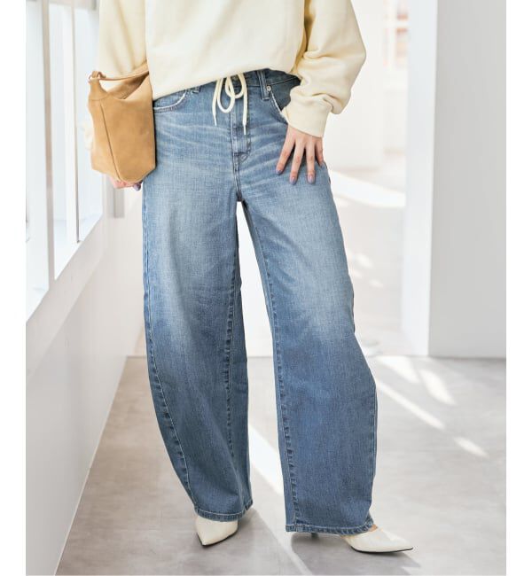 Spick and Span「《追加予約》SOMETHING / サムシング 別注 NEW HANA CURVE TAPERED*」|デニム|