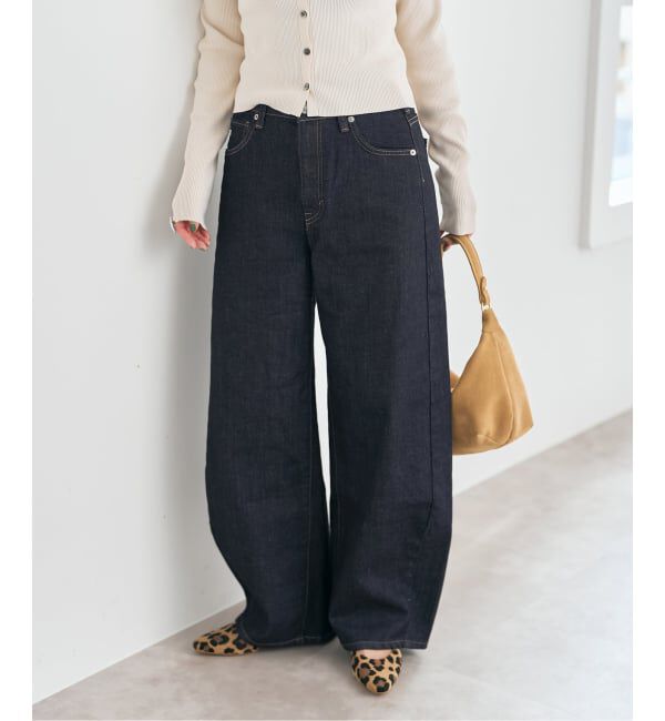 Spick and Span「《追加予約》SOMETHING / サムシング 別注 NEW HANA CURVE TAPERED*」|デニム|