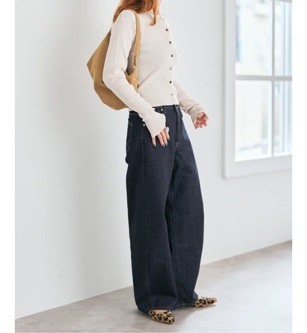 Spick and Span「《追加予約》SOMETHING / サムシング 別注 NEW HANA CURVE TAPERED*」|デニム|