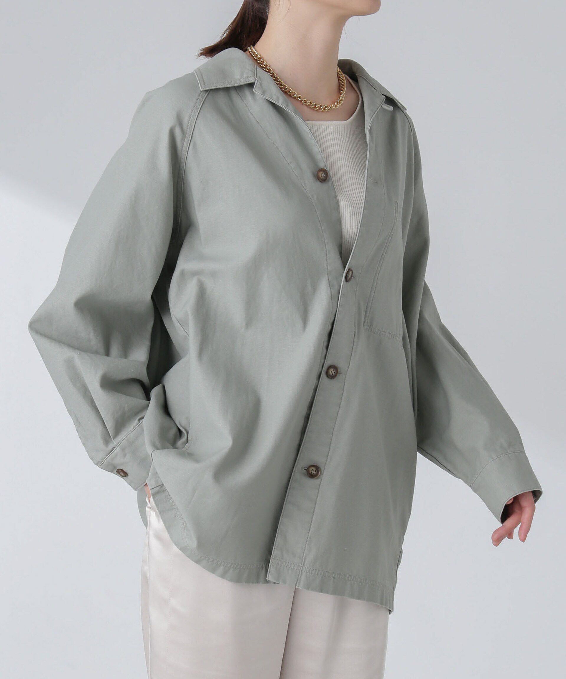 nano･universe「コットンシャツジャケット」|その他|