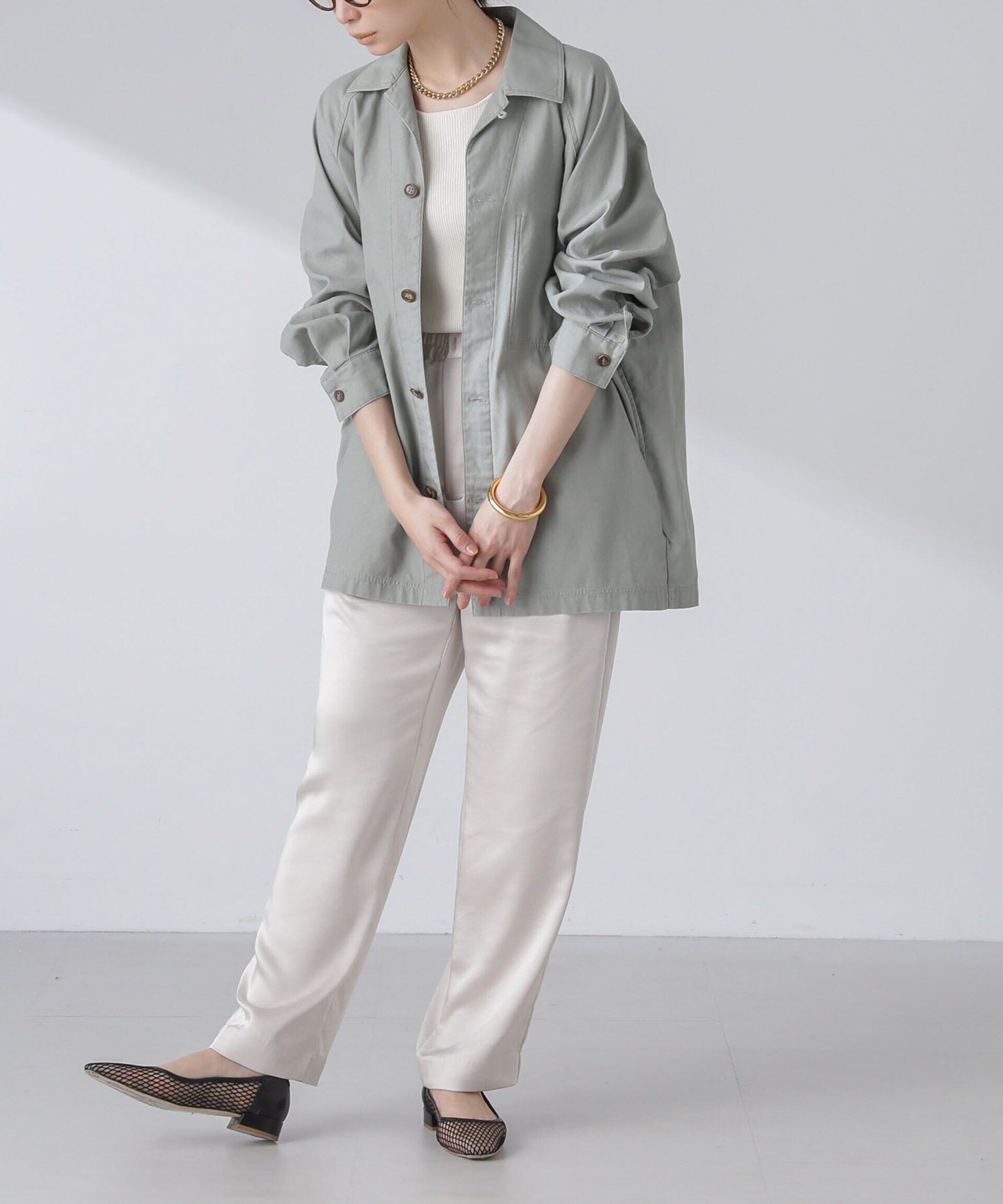 nano･universe「コットンシャツジャケット」|その他|