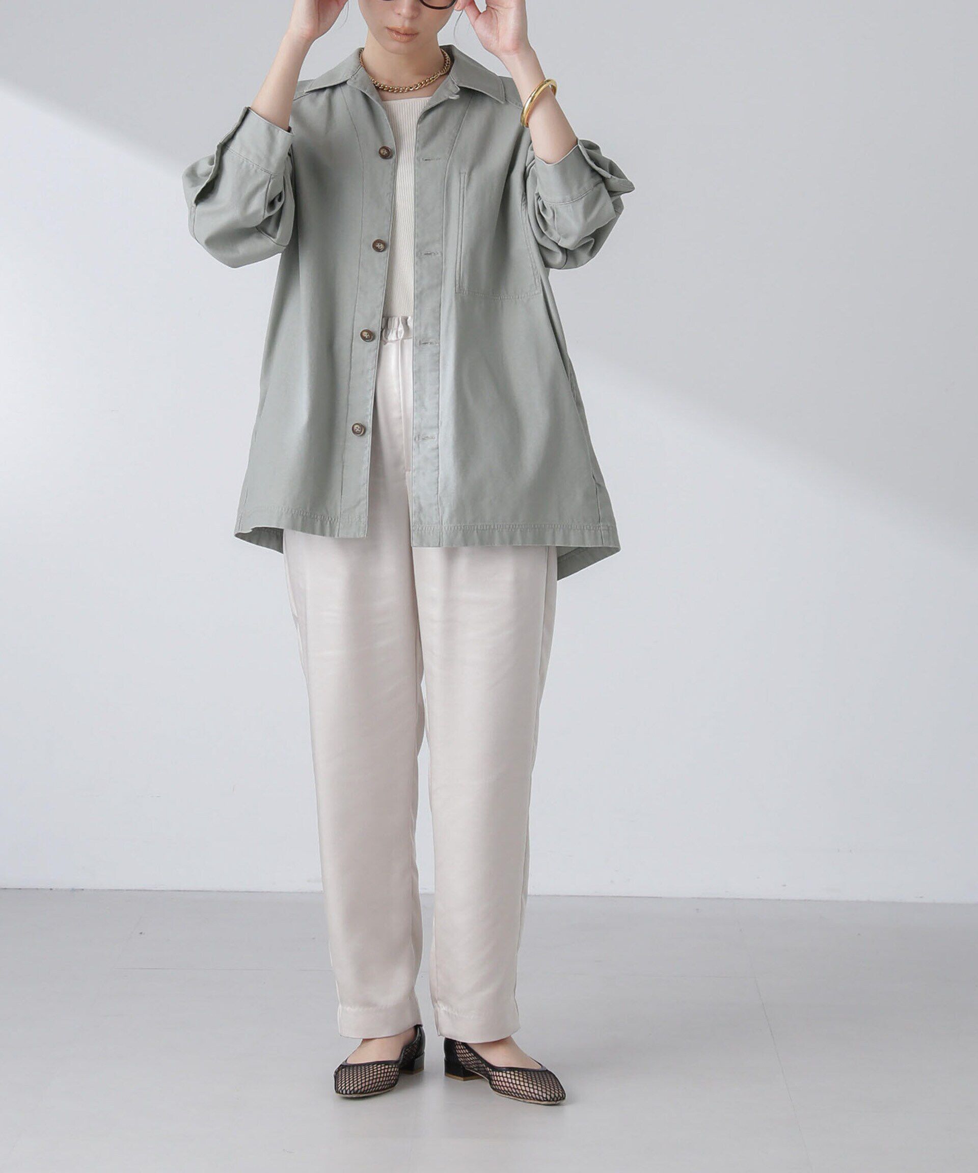 nano･universe「コットンシャツジャケット」|その他|