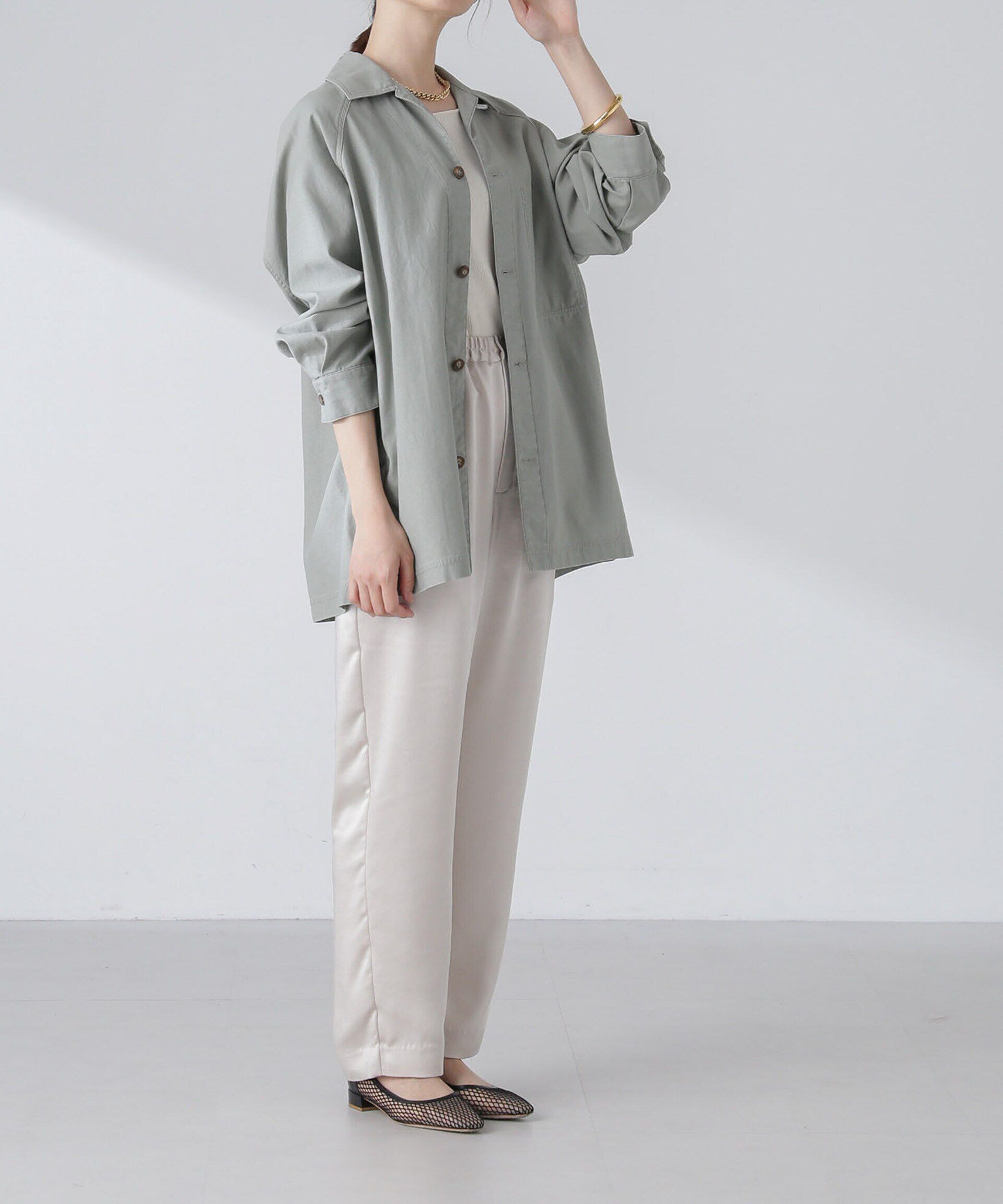 nano･universe「コットンシャツジャケット」|その他|