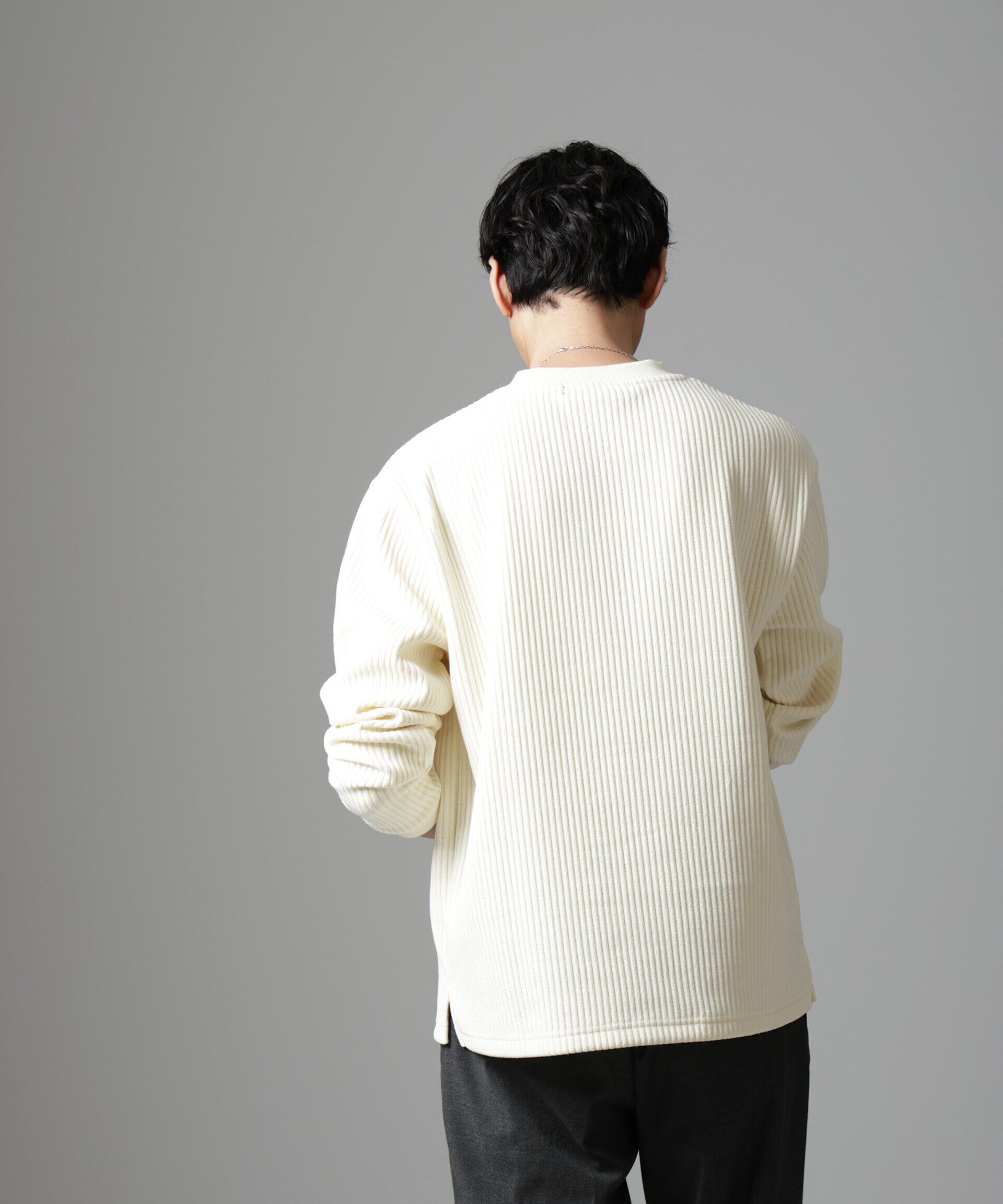 nano･universe「ジャージーコールプルオーバー」|Tシャツ・カットソー|