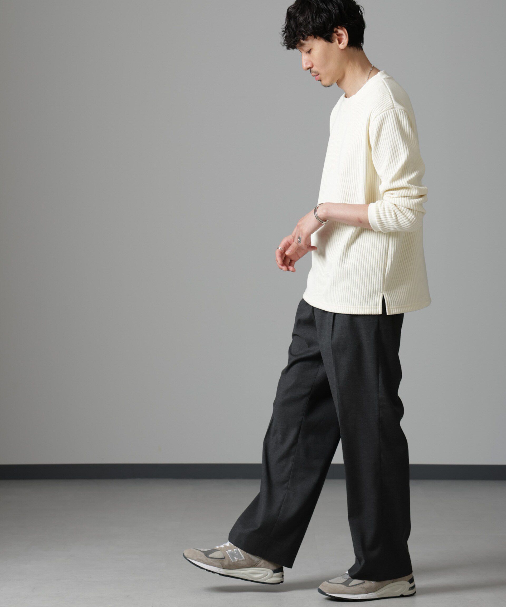 nano･universe「ジャージーコールプルオーバー」|Tシャツ・カットソー|