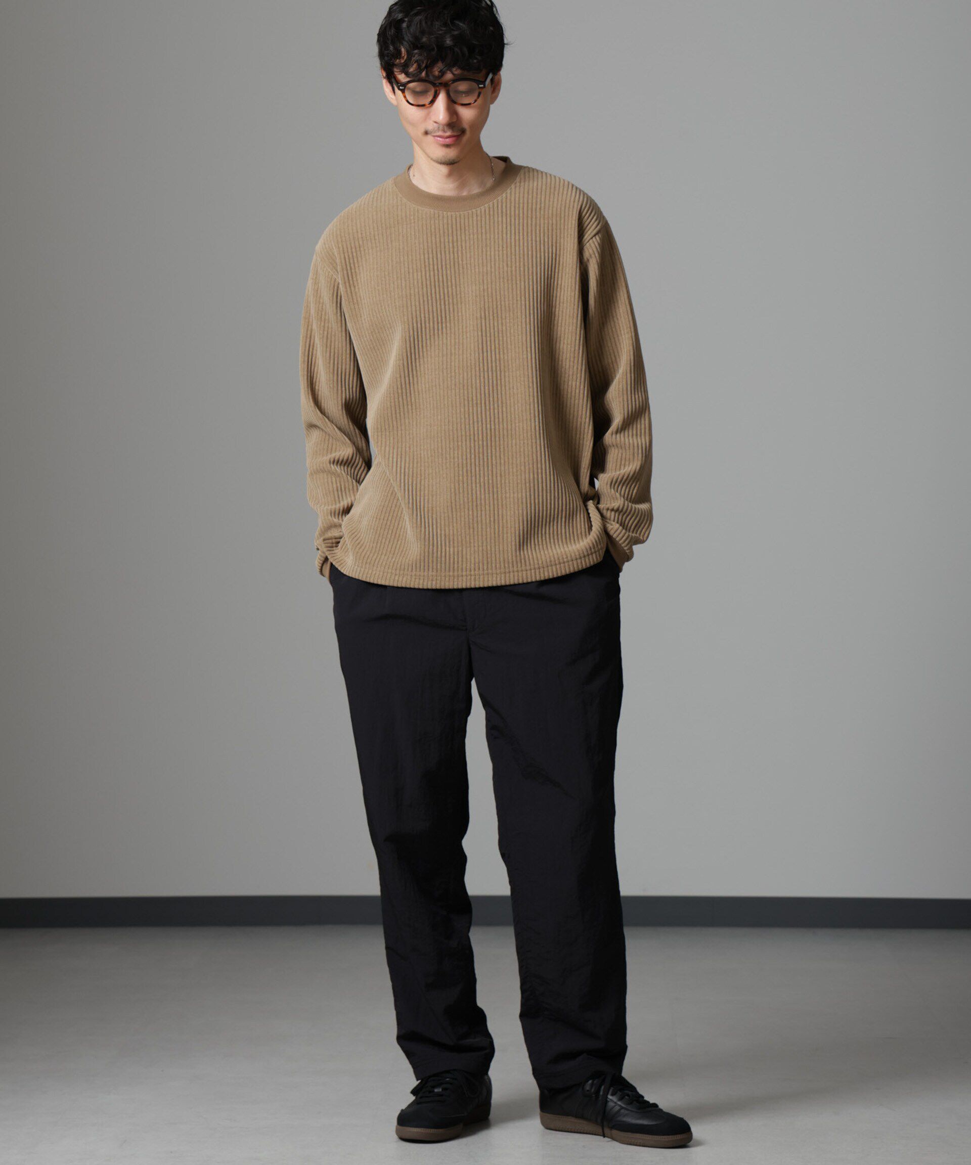 nano･universe「ジャージーコールプルオーバー」|Tシャツ・カットソー|