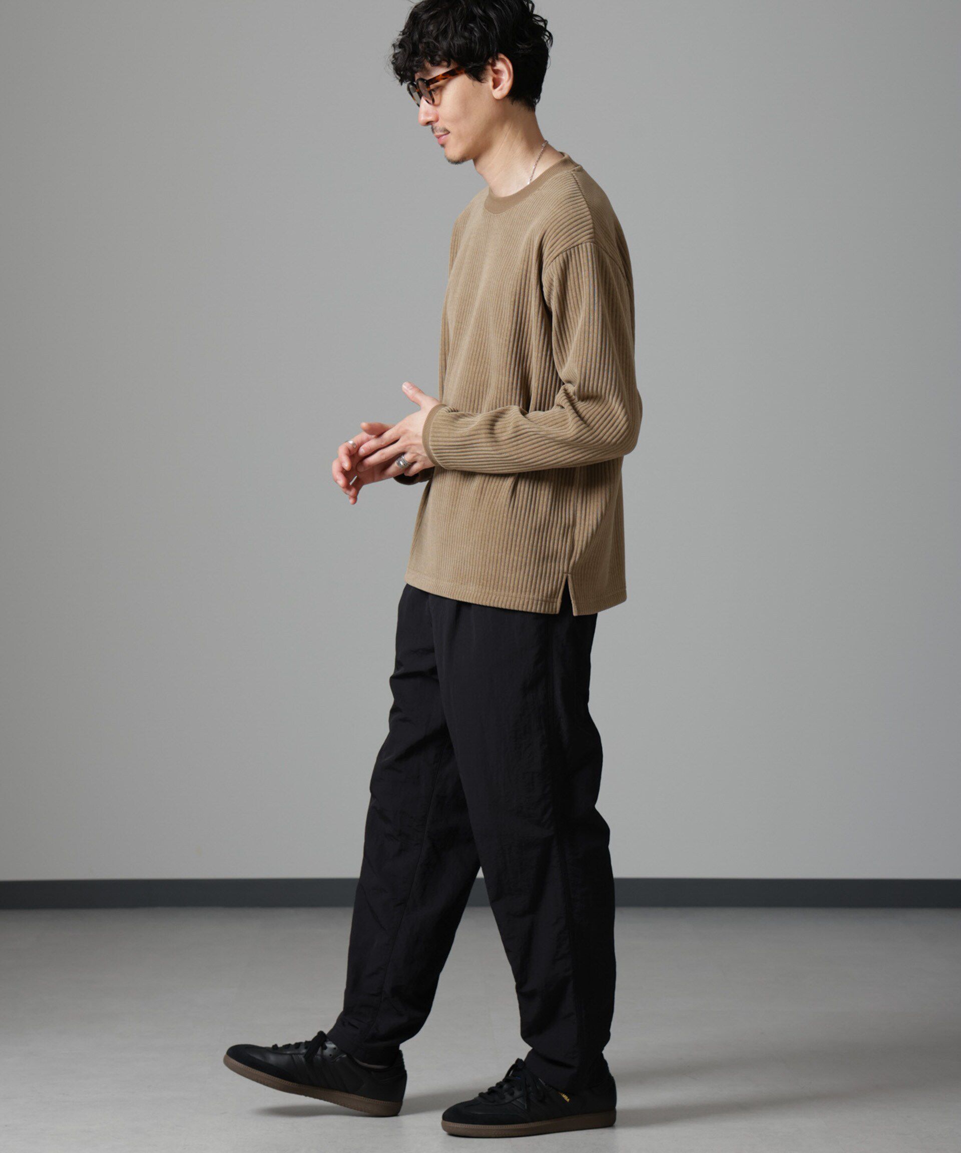 nano･universe「ジャージーコールプルオーバー」|Tシャツ・カットソー|