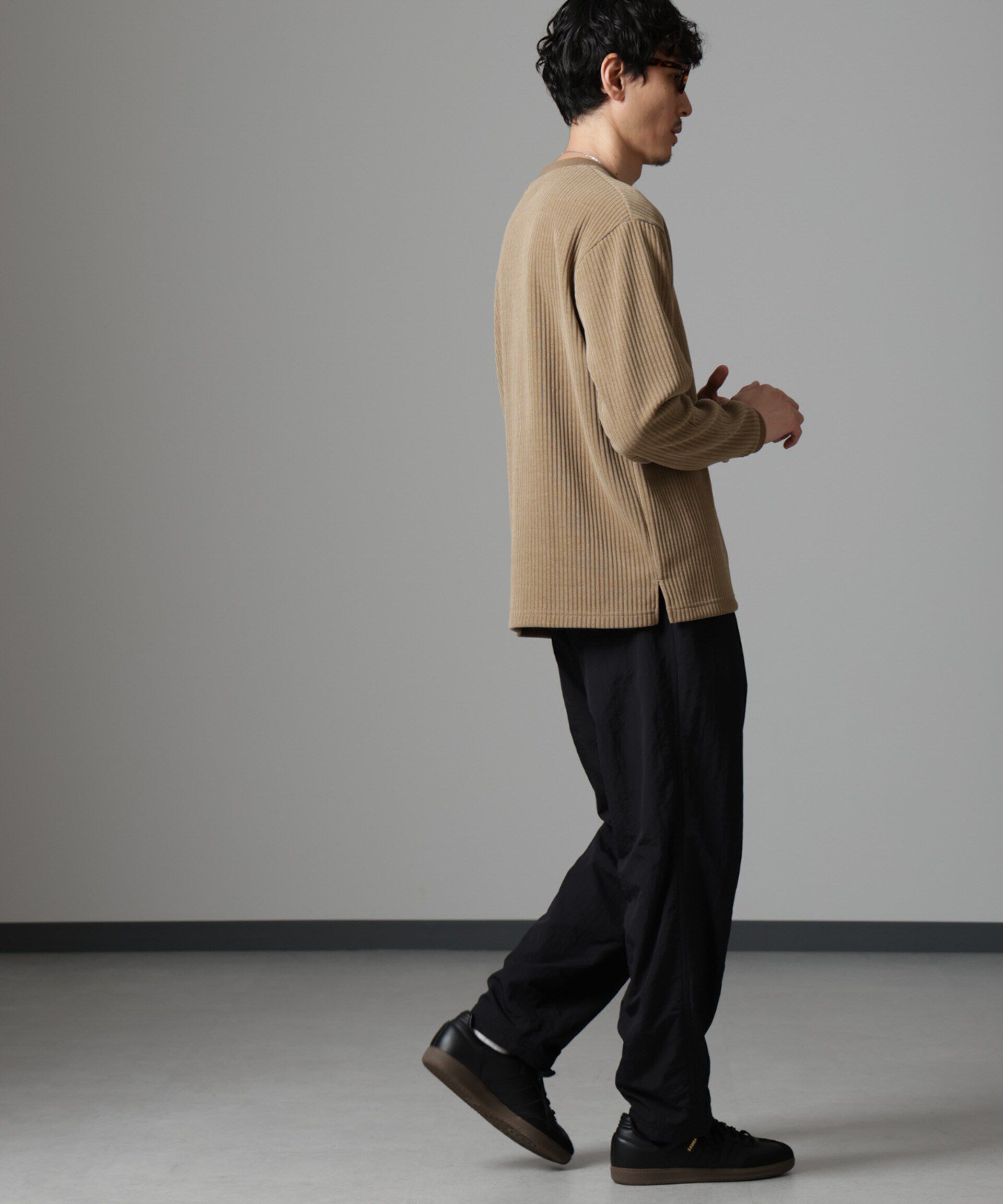 nano･universe「ジャージーコールプルオーバー」|Tシャツ・カットソー|