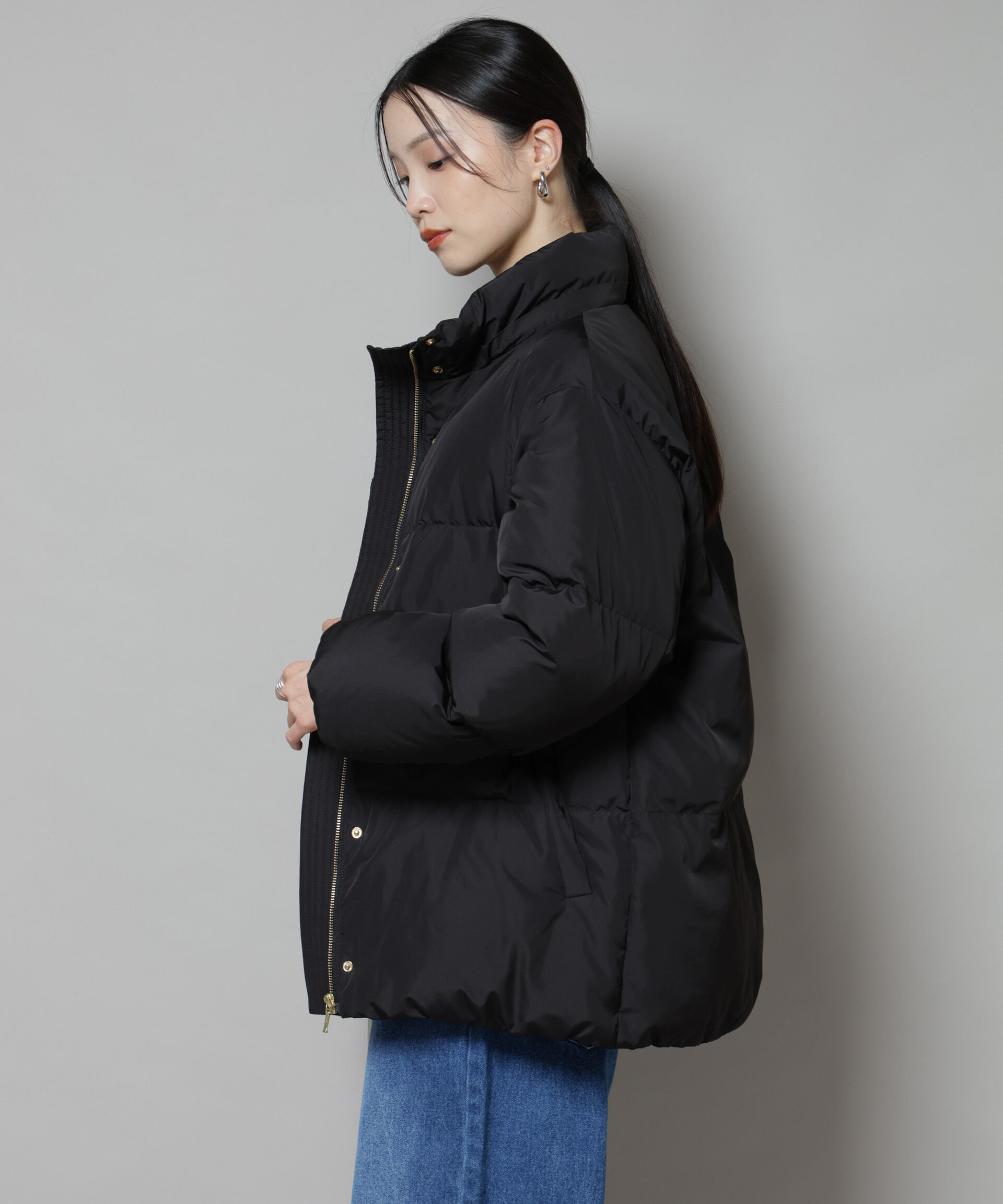 撥水加工 フードショートダウンコート（nano・universe）｜ルミネの