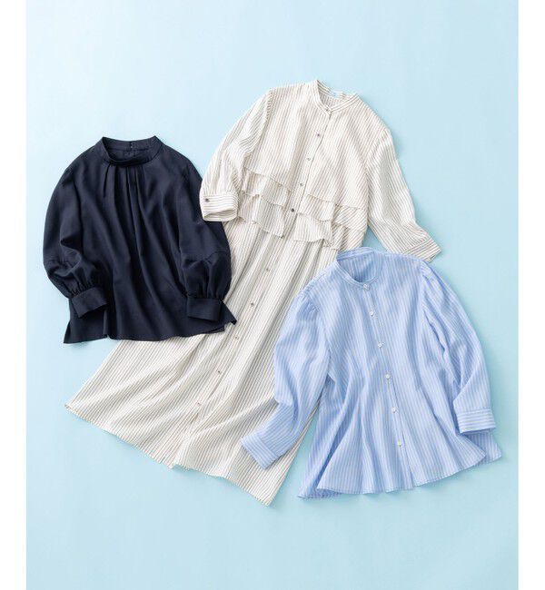 組曲「リヨセルシャーティングペプラム ブラウス」|シャツ・ブラウス|