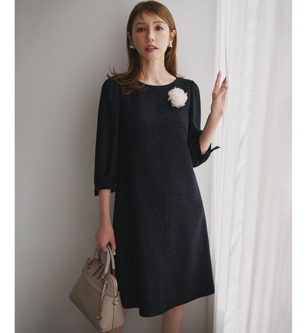 組曲「シフォンコサージュ」|ブローチ・コサージュ|アイボリー系