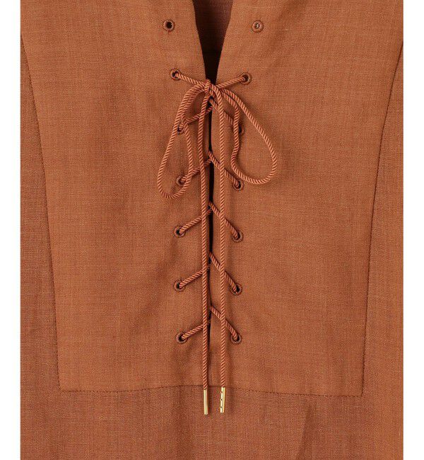 自由区「【カタログ掲載・接触冷感・洗える】ラミーローンプルオーバー ブラウス」|シャツ・ブラウス|