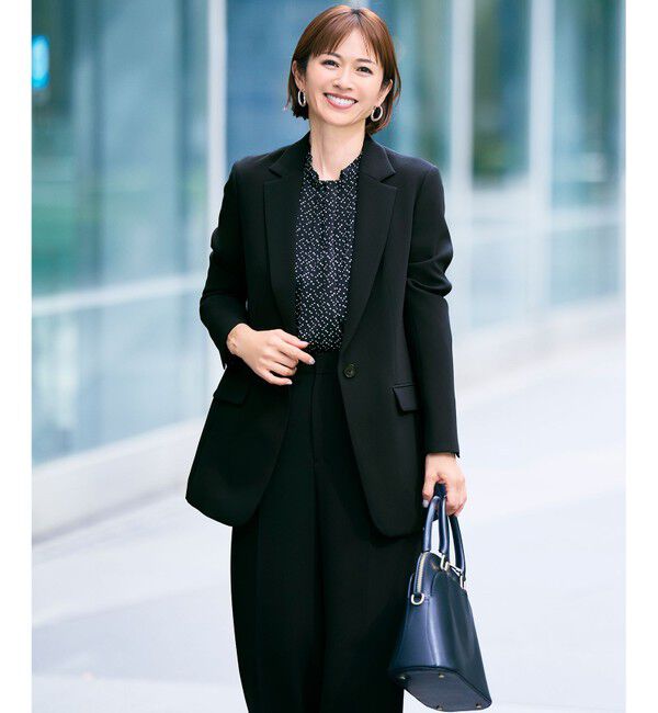 自由区「【カタログ掲載・セットアップ対応】トリアセダブルクロステーラード ジャケット」|テーラードジャケット|