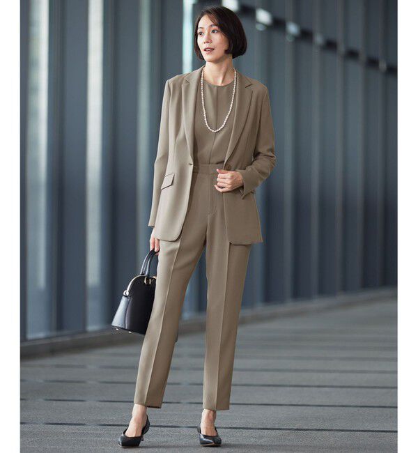 自由区「【カタログ掲載・セットアップ対応】トリアセダブルクロステーラード ジャケット」|テーラードジャケット|