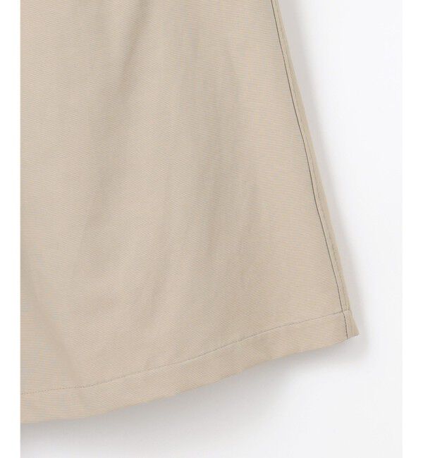 自由区「【撥水加工・洗える】コットンナイロンタッサーライナー付きスタンドカラー コート」|その他|