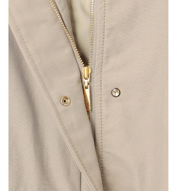 自由区「【撥水加工・洗える】コットンナイロンタッサーライナー付きスタンドカラー コート」|その他|