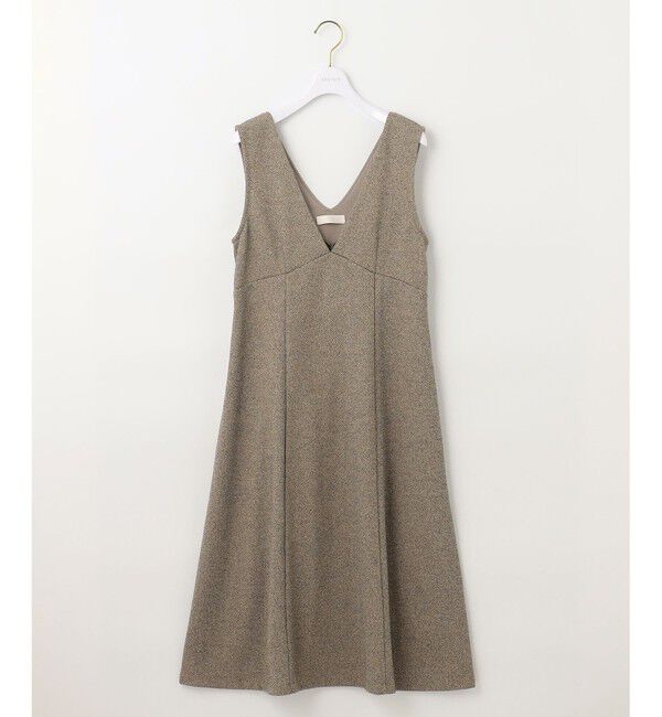 ANY SIS「【洗える】カットツイード ジャンパースカート」|ジャンパースカート|