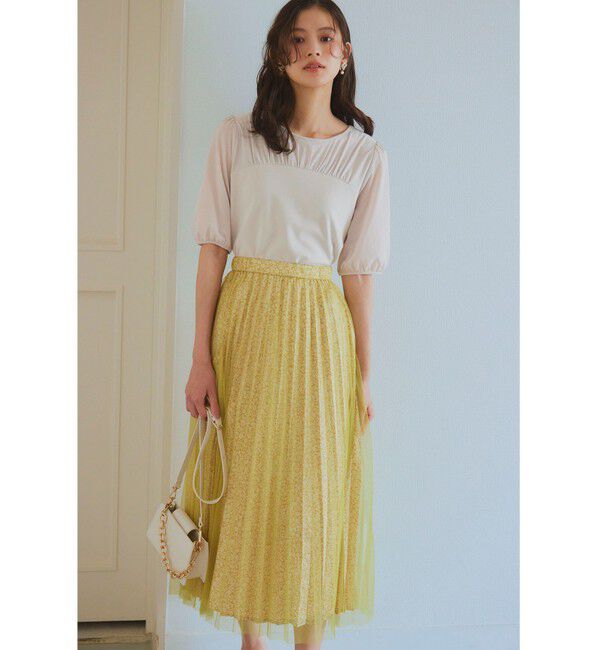 any SiS「シアーコンビ プルオーバー」|Tシャツ・カットソー|