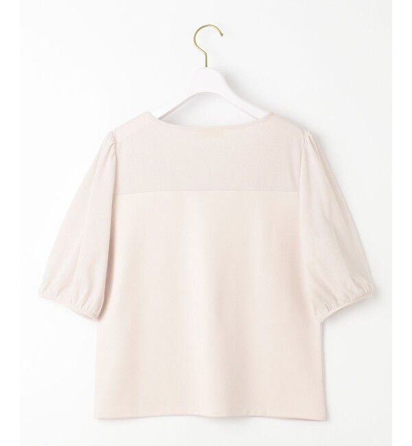 any SiS「シアーコンビ プルオーバー」|Tシャツ・カットソー|