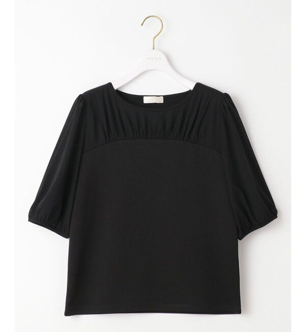 any SiS「シアーコンビ プルオーバー」|Tシャツ・カットソー|