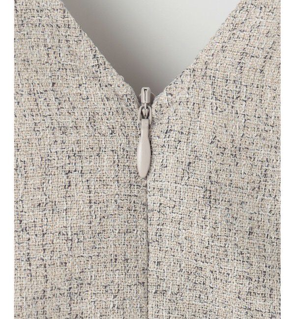 ANY SIS「【洗える】ツイーディマーメイド ジャンパースカート」|ジャンパースカート|