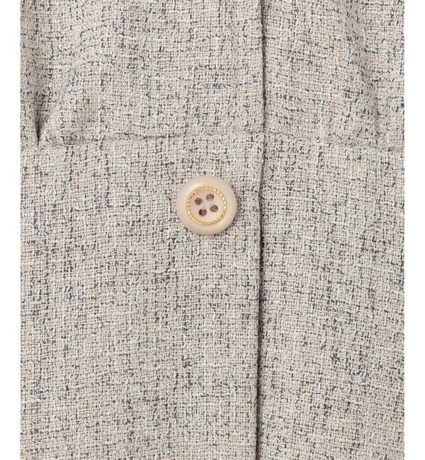 ANY SIS「【洗える】ツイーディマーメイド ジャンパースカート」|ジャンパースカート|