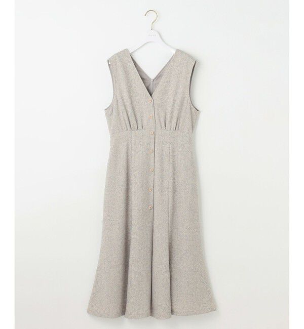 ANY SIS「【洗える】ツイーディマーメイド ジャンパースカート」|ジャンパースカート|