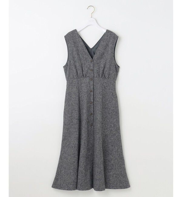 ANY SIS「【洗える】ツイーディマーメイド ジャンパースカート」|ジャンパースカート|