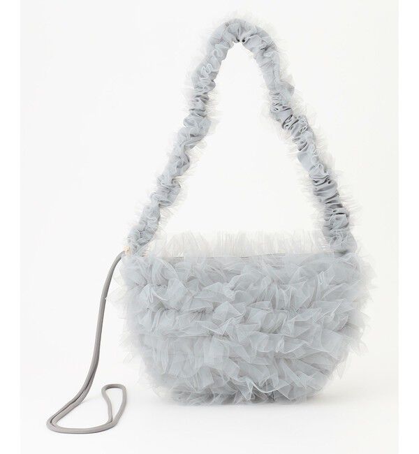 ANY SIS「エアリーチュール ショルダーバッグ」|ショルダー・メッセンジャー|ライトグレー