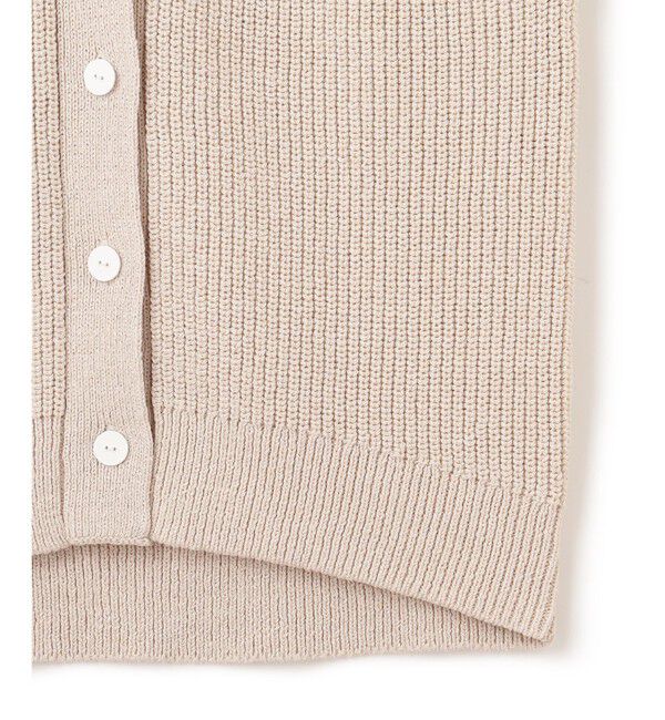 BEIGE,「COME / ジレカーディガン」|カーディガン|