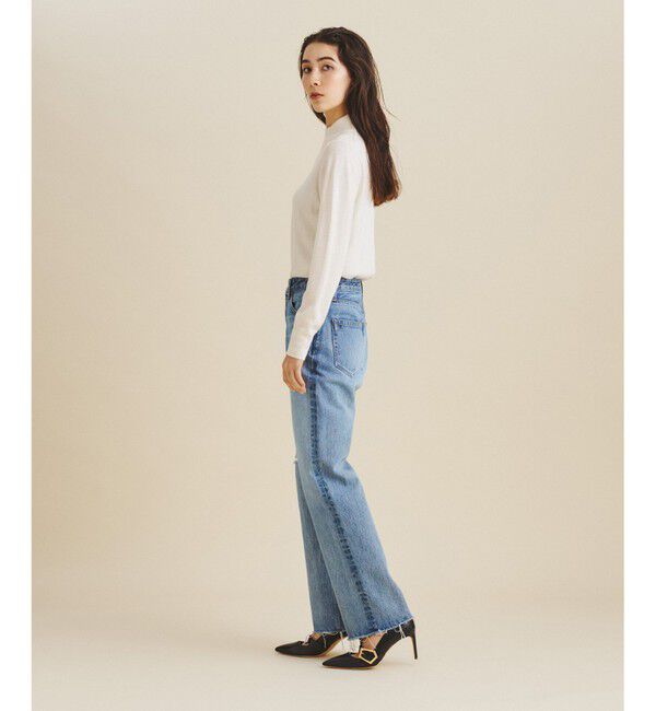 Grace Class「クラッシュデニムパンツ」|デニム|