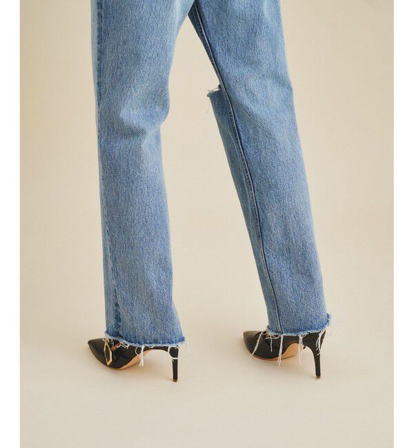 Grace Class「クラッシュデニムパンツ」|デニム|