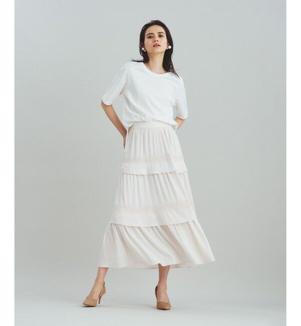 Grace Class「トリアセレースフリルスカート」|スカート|