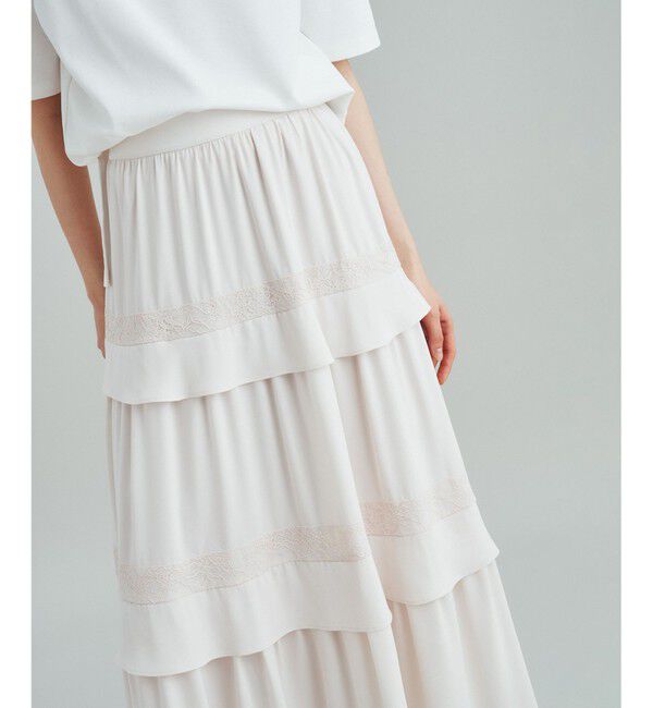 Grace Class「トリアセレースフリルスカート」|スカート|