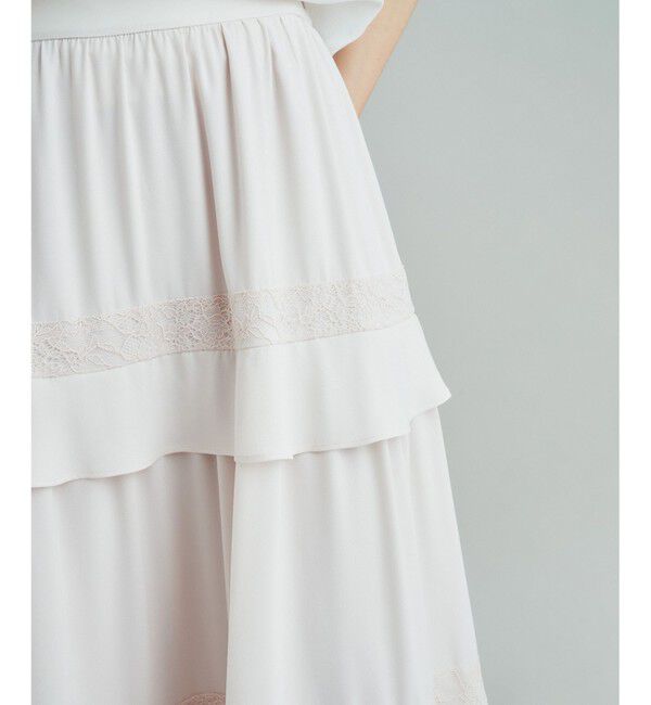 Grace Class「トリアセレースフリルスカート」|スカート|
