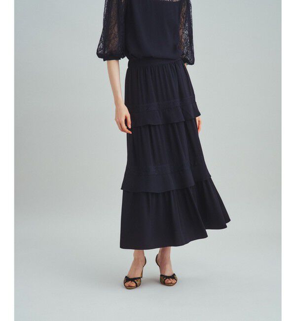 Grace Class「トリアセレースフリルスカート」|スカート|