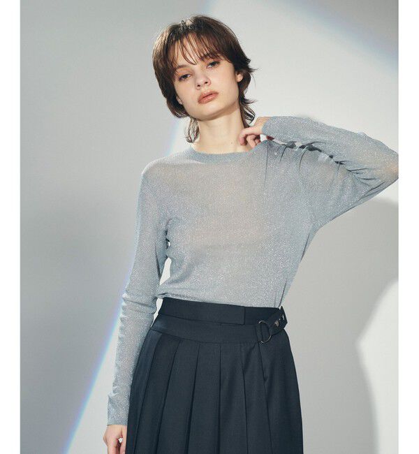 Diagram「ラメシアーリブニットトップ」|ニット・セーター|