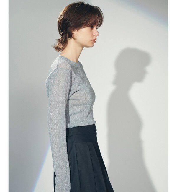 Diagram「ラメシアーリブニットトップ」|ニット・セーター|